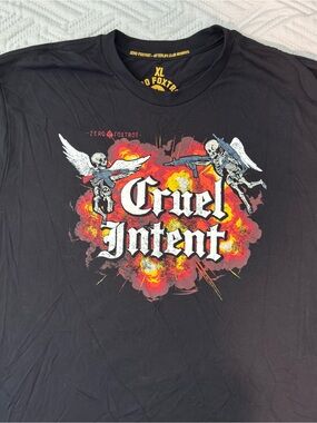 Zero Foxtrot XL Graphic Tee Cruel Intent